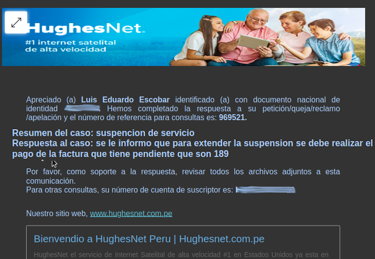 HughesNET Perú 5 razón por que no Adquirirla